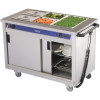 Mobile Crown Bains Maire Hot Cupboard 3 Pan without Pans (Direct) (M)