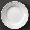 Olympia Linear Wide Rimmed Plate - 15cm 6 1/2 " (Box 12)