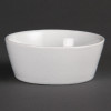 Olympia Whiteware Sloping Edge Bowl 9cm 3 1/2" (Box 12)