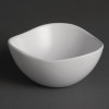 BOWL /Olympia Whiteware Wavy Bowl White 10.5cm 4"-PER BOX OF 12 - U185