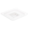 Vogue Clear Polycarbonate GN Lid - 1/6