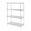 Vogue Flat Pack 4 Shelf Unit - 61x122cm