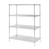 Vogue Flat Pack 4 Shelf Unit - 61x152cm