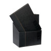 Securit Contemporary Menu Holder Set Black A4 (Pack 20 with Stand Box)