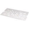Vogue Clear Polycarbonate Drainer Plate GN - 1/1