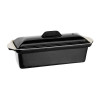 Vogue Pate Terrine Black - 1.3Ltr 90x310x100mm