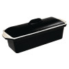 Vogue Pate Terrine Black - 1.75Ltr 110x340x105mm