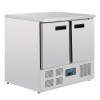 Polar 2 Door Flat St/St Top Counter (M)