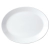 Simplicity White Coupe Oval Dish - 30.5cm 12" (Box 12)