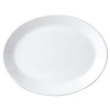 Simplicity White Coupe Oval Dish - 34.25cm 13 1/2" (Box 12)