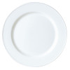 Simplicity White Slimline Plate - 20.25cm 8" (Box 24)