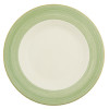 PLATE / STEELITE -RIO SLIMLINE PLATE -GREEN - 10" - PER BOX OF 24 - V2875