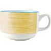 Steelite Rio Yellow Slimline Stacking Cup 7oz per 36