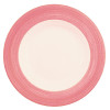 PLATE / STEELITE -RIO SLIMLINE PLATE - PINK - 10" - PER BOX OF 24 - V3151