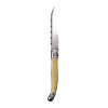 Laguiole Steak Knife Horn Handle Serrated 1.2mm Blade (Box 6) (Direct)