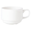 Steelite Simplicity White Stacking Cup - 3.5oz 100ml (Box 12)