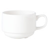 Steelite Simplicity White Stacking Cup - 3.5oz 100ml (Box 12)