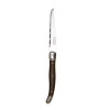 Steelite Laguiole Pepper Handle Steak Knife Serrated 1.2mm Blade(Box 12)(Direct)