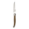 Steelite Laguiole Taupe Handle Steak Knife Serrated 1.2mm Blade(Box 12)(Direct)
