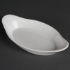 Olympia Whiteware Oval Eared Dish 43Hx229Wx127mmD (Box 6)