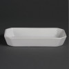 Olympia Whiteware Oblong Hors D'oeuvre Dish - 40Hx235Wx122mmD (Box 6)