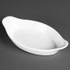 Olympia Whiteware Oval Eared Dish - 37Hx204Wx118mmD (Box 6)