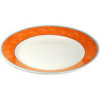 New Horizons Coloured Border Orange Mediterrean Dish 11" (Box 12) (Direct)