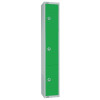 450mm Deep Locker 3 Door (Electronic Lock) Green - 1800x450x300mm (Direct)