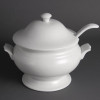 Olympia Soup Tureen & Ladle White - 2.5Ltr 227X250mm 88oz 9x9 3/4" (Single)