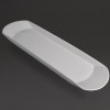 Olympia Gondola Platter White - 650Wx190mmD (Single)