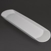 Olympia Gondola Platter White - 650Wx190mmD (Single)