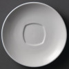 Olympia Rounded Square Saucer White - 150mm for Y115 (Box 12)