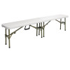 Bolero Centre Folding Bench - 1830mm 6ft