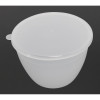 Pudding Basin Polyprop inc Lid - 1pint 121mm dia (Pack 12)