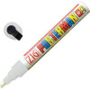 Zig Posterman All Weather Narrow Chisel Point Marker White - 2x6mm