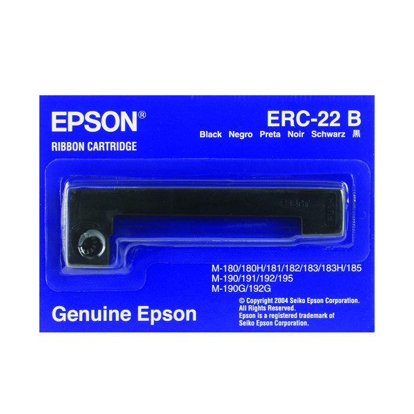 Betapak - EPSON ERC22B FABRIC RIBBON CART BLK